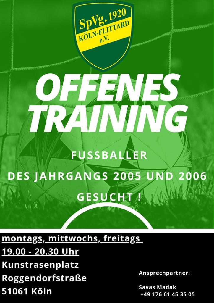 Offenes Training
